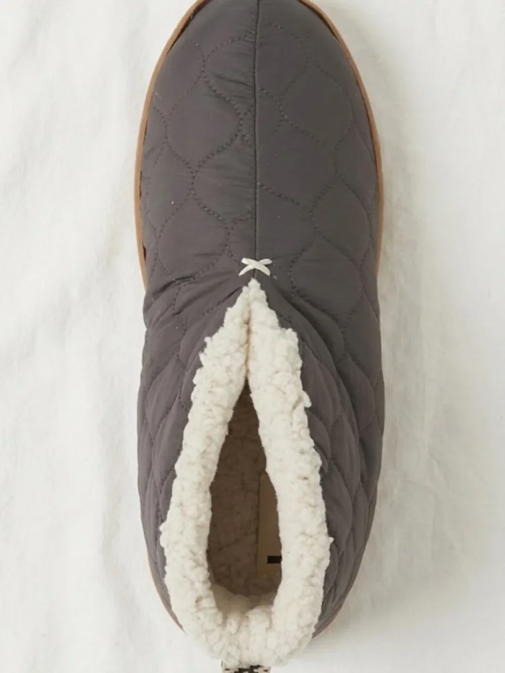 NWT Dearfoams Warm Up Quilted Bootie Slippers Memory Foam Men's M 9-10
